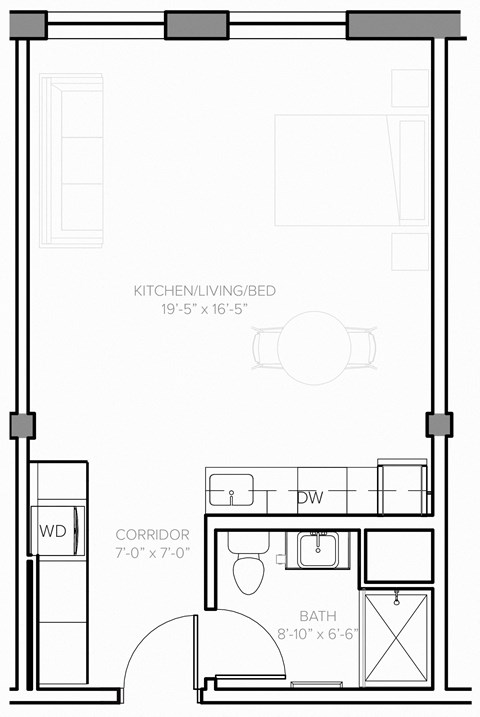 3419 Papin St Studio-1 Bed Apartment for Rent - Photo Gallery 13